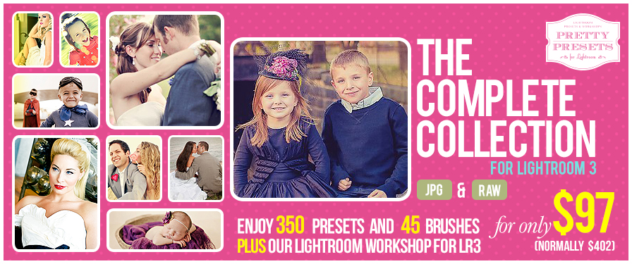 Complete Collection Of Pretty Presets For Lightroom Complete